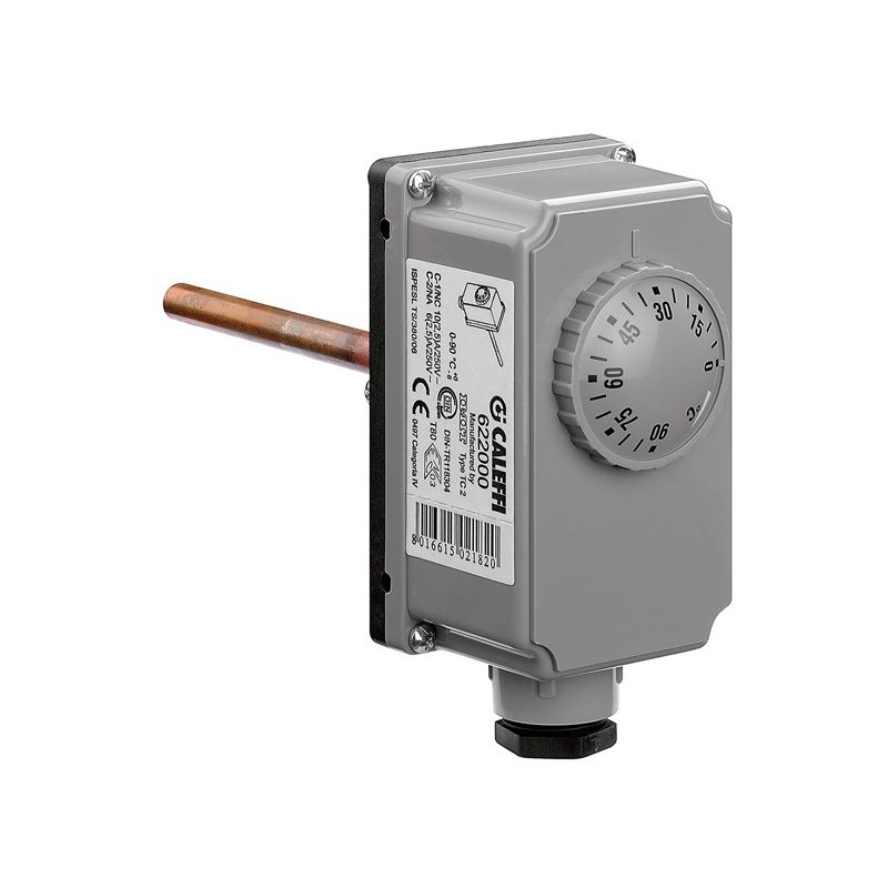 Termostato ad immersione regolabile - Caleffi