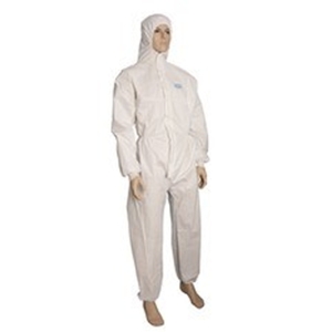 Tuta con cappuccio bianca antistatica Microtex tipo 5 - 6.