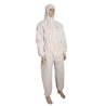 Tuta con cappuccio bianca antistatica Microtex tipo 5 - 6.