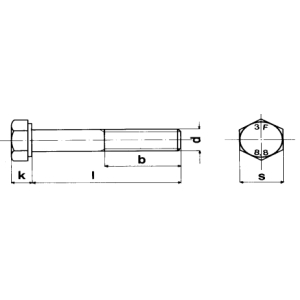 Vite - EN ISO 4014 - DIN 931 - UNI 5737