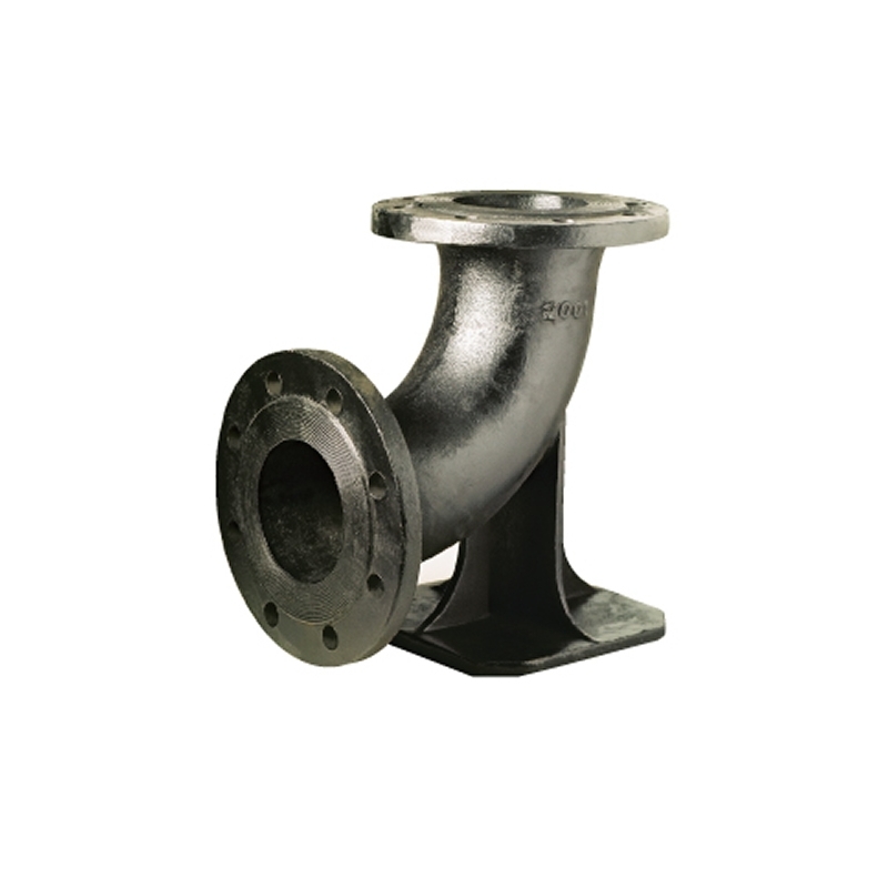 Gomito a piede flangiato 90° - UNI 1092-2 PN 16.