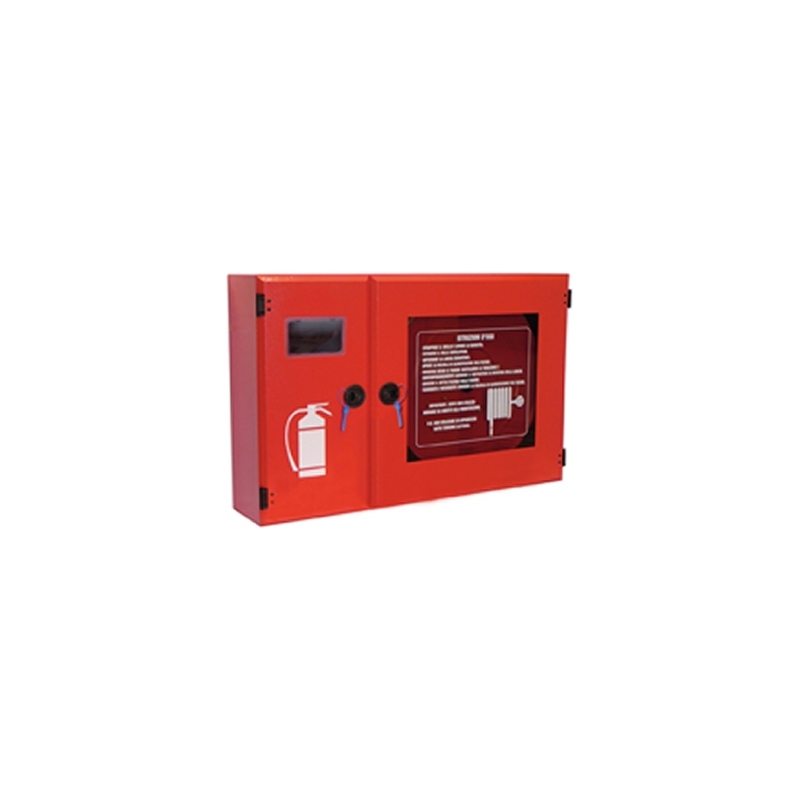 Naspo antincendio DN 25 - a parete - portaestintore Naspo antincendio DN 25 - a parete - portaestintore