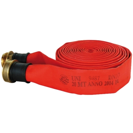 Manichetta antincendio EPDM - Rossa -  ENI 0198 - BS