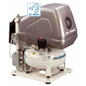 Compressore odontoiatrico 24 litri Dr.Sonic 102 - 24F  -0,75M