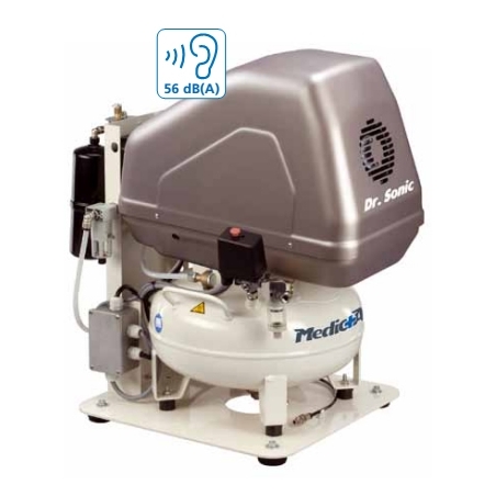 Compressore odontoiatrico 1-2 Riuniti Dr.Sonic 160-24F-1,5M