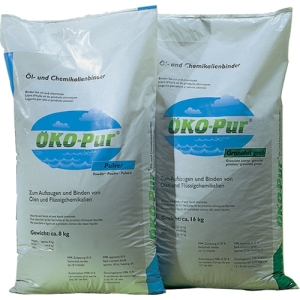 Assorbente in polvere olio, grasso, benzina, sostanze chimiche OKO - PUR