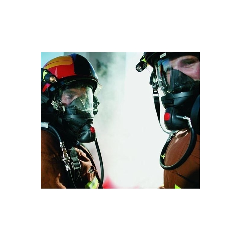 Maschera antincendio per autorespiratore Drager 7700