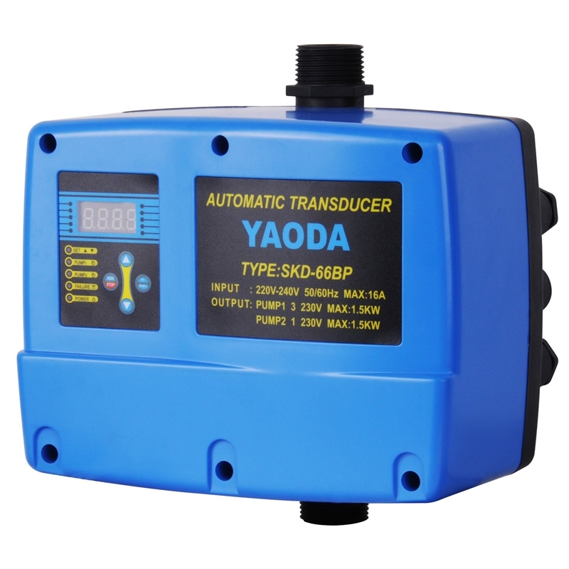 Inverter per 1-2 pompa - Pressione costante 1-9 bar