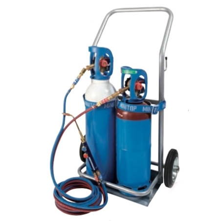 Attrezzatura per saldatura ossiacetilenica - bombole - Flamtop - Saf-Fro