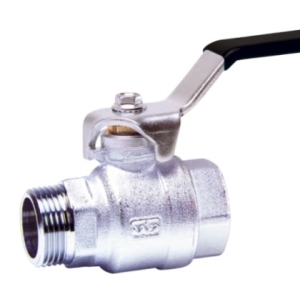 Valvola a sfera in ottone Maschio-Femmina - PN40 - Vir