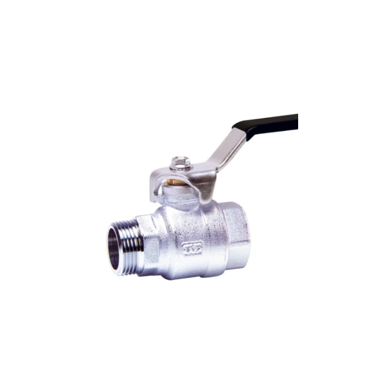 Valvola a sfera in ottone Maschio-Femmina - PN40 - Vir