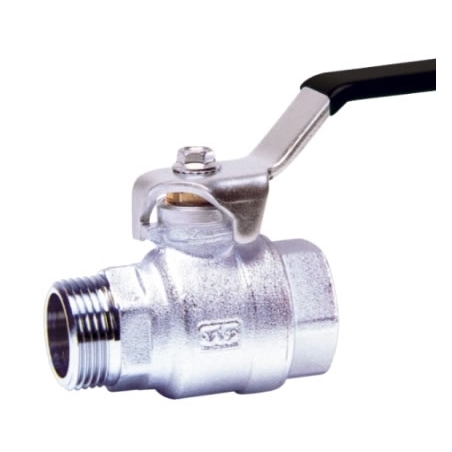 Valvola a sfera in ottone Maschio-Femmina - PN40 - Vir