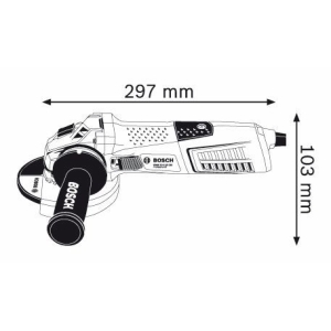 Smerigliatrice - GWS 12-125 CIE 1200W