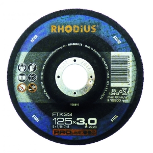 Disco Taglio Ferro Rhodius FTK 33 
