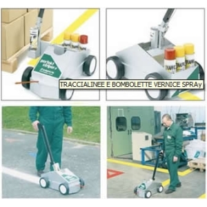 Macchina disegna strisce parcheggio - magazzini - zone sicurezza - Side Striper