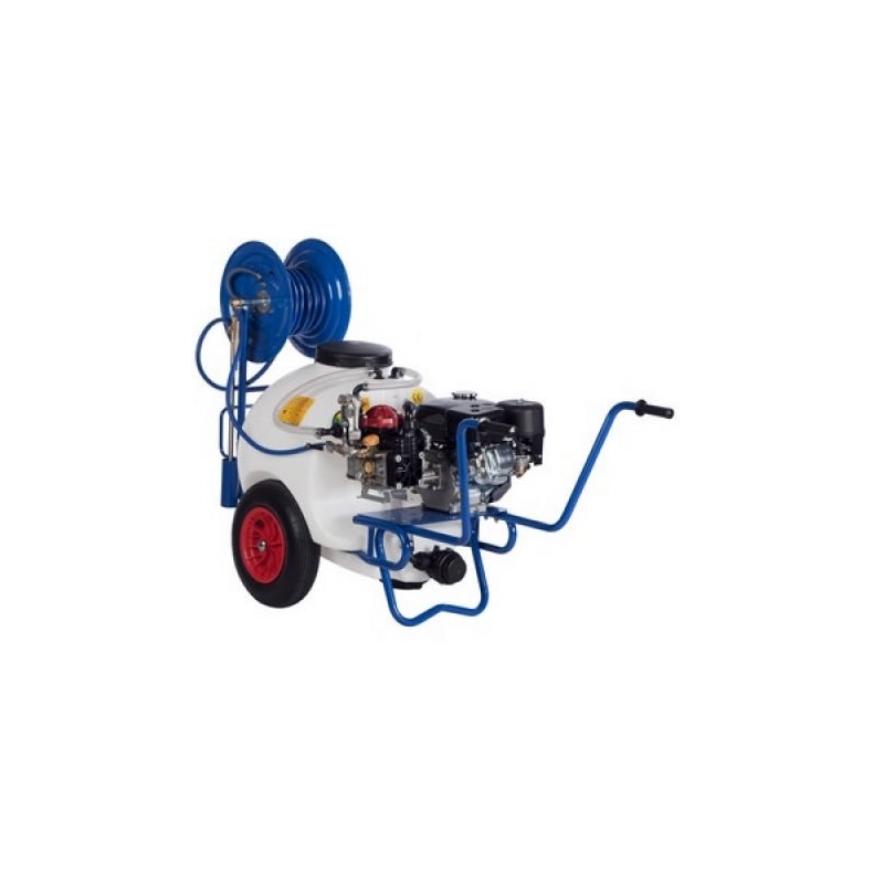Carrello da irrorazione diserbo 120 litri - motopompa 6.5 HP - ACPI 120-PA330.1 - AXO