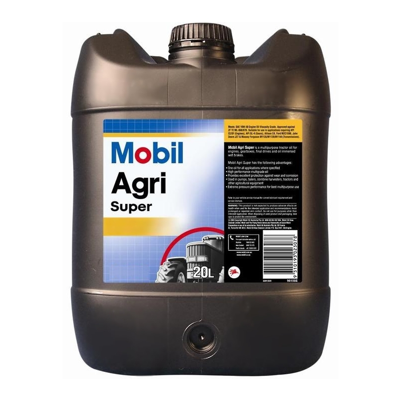 Mobil Agri Super 15W40 - Olio STOU trattore - John Deere - New Holland 