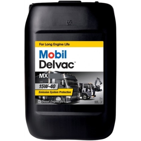 Mobil Delvac MX 15W-40 - Camion - Bus - Escavatori