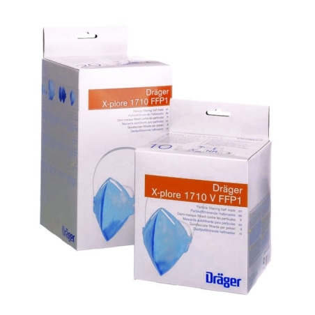 Mascherina  FFP1 - Drager X-plore 1710 - 10 pezzi