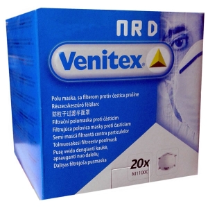 Mascherine FFP2 valvola - 10 pezzi - Venitex M1200