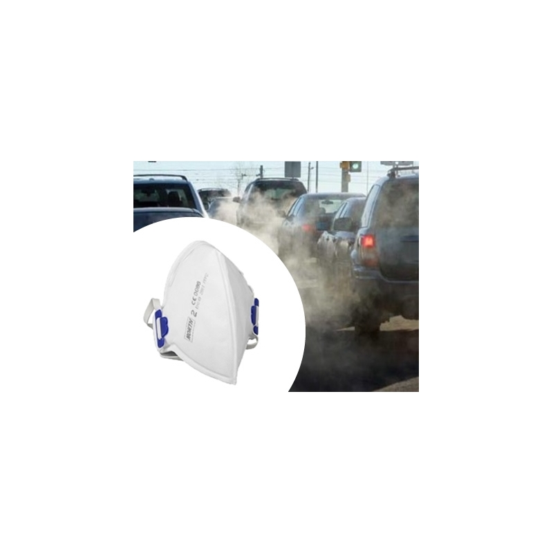 Mascherina anti-smog - inquinamento - Protezione Media - North