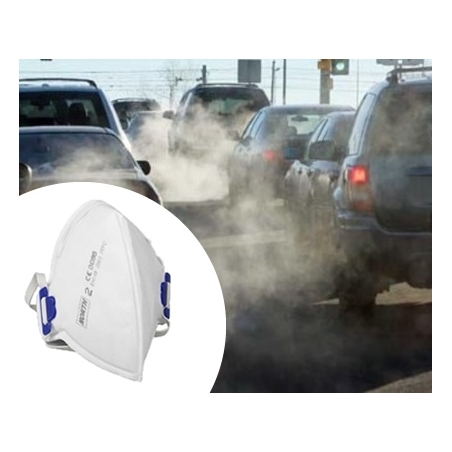 Mascherina anti-smog - inquinamento - Protezione Media - North