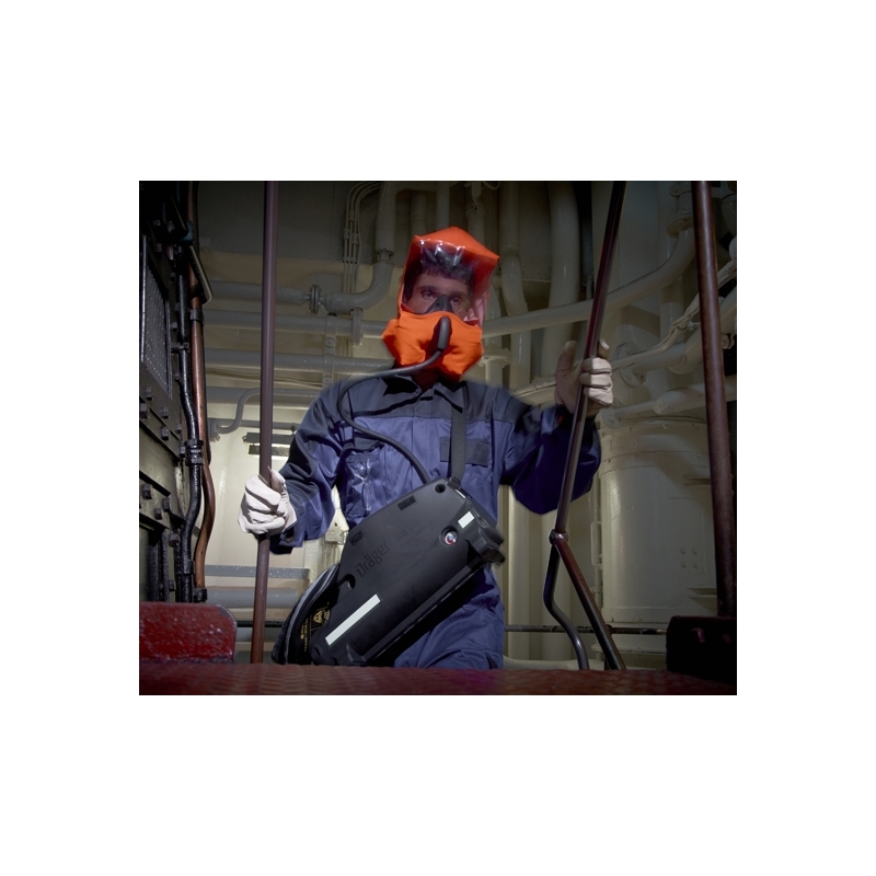 Maschera antigas di emergenza con respiratore - Drager SAVER CF