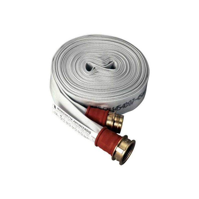 Manichetta antincendio Euro raccordata VVF / UNI 804 - DN 45 / 70
