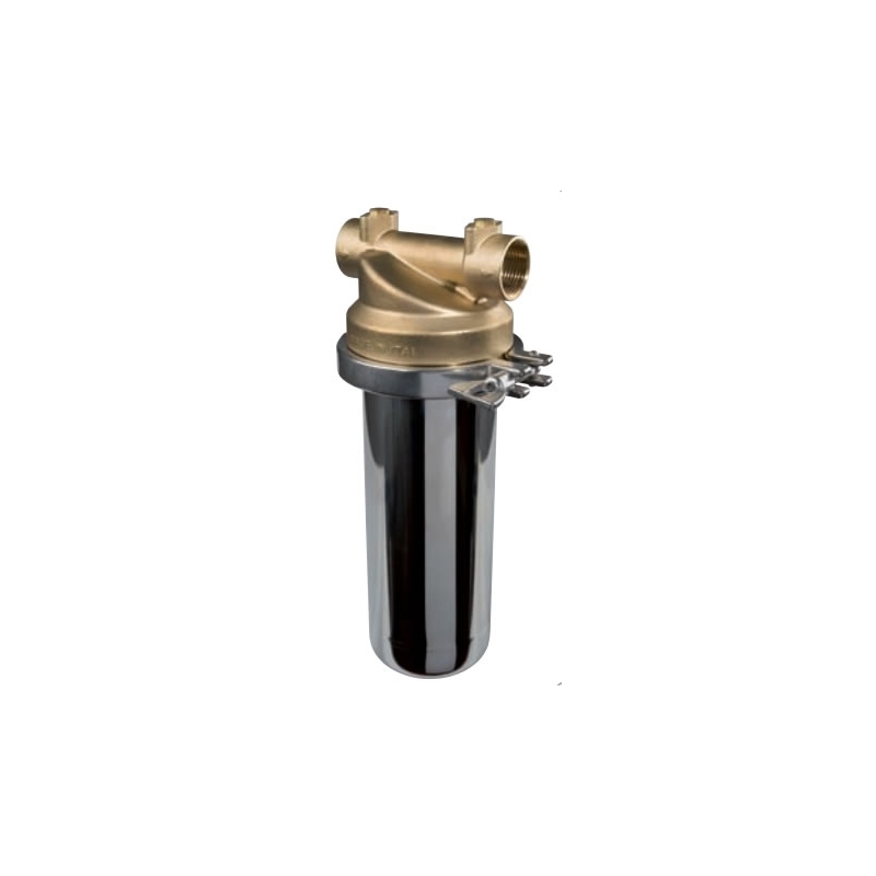 Contenitore testata in ottone bicchiere acciaio inox - FA-AF - Atlas