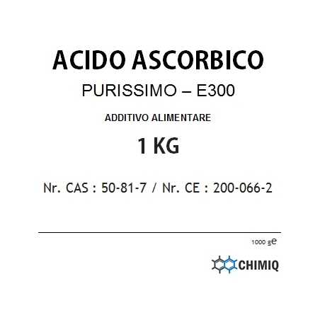 Acido Ascorbico - 1 kg - 25 kg
