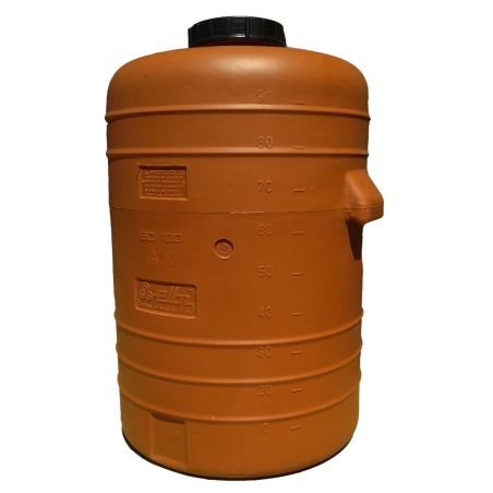 Barile fusto - acqua chimici alimentari - 100 litri - Elbi