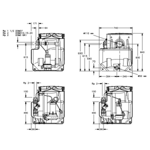 Singlebox Plus - SL - ACQUE NERE-REFLUE