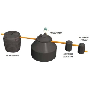 Depuratore Fanghi Attivi acque reflue - Depurbox Maxi - Lowara