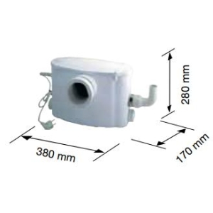 Trituratore WC - Lavabo - Bidet - Doccia