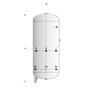 Autoclave 100 litri/ 8bar con collaudo ISPESL