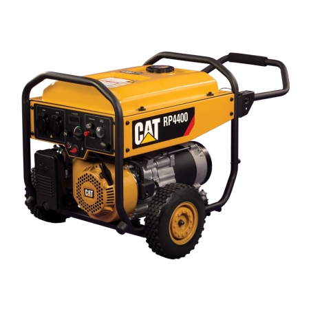 GENERATORE DI CORRENTE CAT CATERPILLAR RP4400 MONOFASE BENZINA 4.4 KW AVR