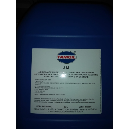 Olio UTTO SAE 10W30 Multifunzione JM - TAMOIL