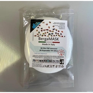 BERGAMASK KIT - MASCHERA CERTIFICATA IN SILICONE MEDICALE 