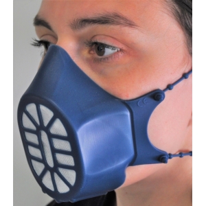 BERGAMASK KIT - MASCHERA CERTIFICATA IN SILICONE MEDICALE 