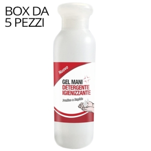 GEL MANI DETERGENTE IGIENIZZANTE TASCABILE 100 ML RENEE BLANCHE BOX DA 5 PEZZI FORMATO FAMIGLIA