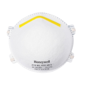 MASCHERINA ANTIPOLVERI NOCIVE HONEYWELL 5110 FFP1 S 20pz