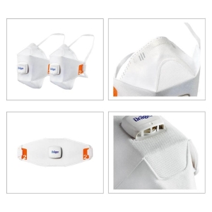 Mascherina Dräger X-plore 1920 V FFP2 M / L | Maschera di protezione da particelle NRD con valvola