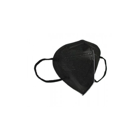 MASCHERINA FFP2 NERA SIRIA 20 - DISPOSITIVO FILTRANTE NON RIUTILIZZABILE - COLORE NERO - 1 PEZZO