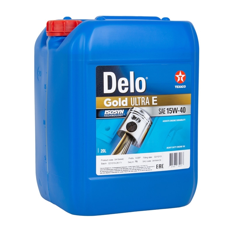 Olio motore TEXACO  Delo Gold Ultra E SAE 15W-40