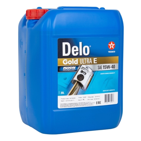 Olio motore TEXACO  Delo Gold Ultra E SAE 15W-40