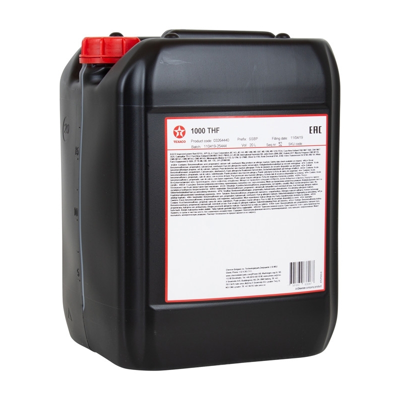 Olio Texaco 1000 THF 10w30 olio idraulico per trattori multifunzionale ad alte prestazioni