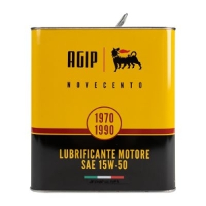 4 LITRI AGIP Novecento SAE 15W-50 Lubrificante motore auto d'epoca