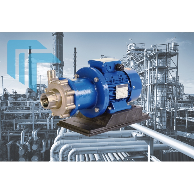 pompe centrifughe a trascinamento magnetico HTM SS peridrocarburi, solventi, e liquidi pericolosi