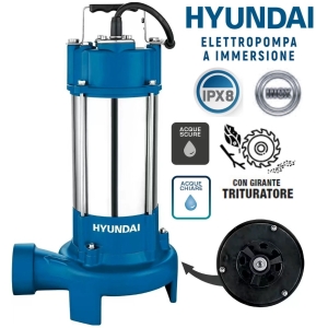 HYUNDAI 35626 POMPA SOMMERSA ACQUE SPORCHE NERE TRITURATRICE