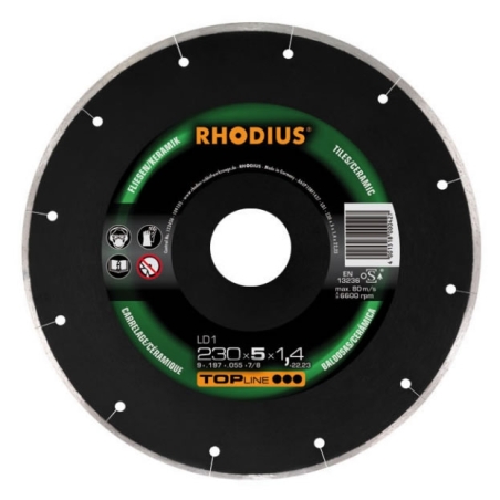 LD1 Rhodius - Disco diamantato per gres porcellanato